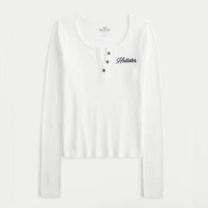 RIBBED LOGO HENLEY ( 3 PACK) white, black and grey